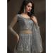 Picture of Good Looking Net Dim Gray Party Wear Gown