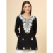 Picture of Comely Rayon Black Kurtis & Tunic