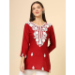 Picture of Comely Rayon Fire Brick Kurtis & Tunic