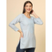 Picture of Pretty Rayon Silver Kurtis & Tunic