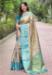 Picture of Delightful Silk Beige Saree