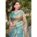 Picture of Delightful Silk Beige Saree