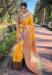 Picture of Amazing Silk Golden Rod Saree