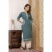 Picture of Radiant Cotton Dark Slate Grey Kurtis & Tunic