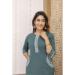 Picture of Radiant Cotton Dark Slate Grey Kurtis & Tunic