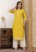 Picture of Well Formed Cotton Golden Rod Kurtis & Tunic