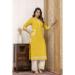 Picture of Well Formed Cotton Golden Rod Kurtis & Tunic