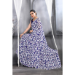 Picture of Statuesque Georgette Light Steel Blue Saree