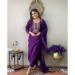 Picture of Ravishing Rayon Purple Readymade Salwar Kameez