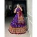 Picture of Ravishing Silk Dark Orchid Lehenga Choli