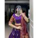 Picture of Ravishing Silk Dark Orchid Lehenga Choli