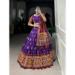 Picture of Ravishing Silk Dark Orchid Lehenga Choli