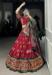 Picture of Superb Silk Fire Brick Lehenga Choli