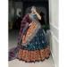 Picture of Graceful Silk Teal Lehenga Choli