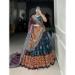 Picture of Graceful Silk Teal Lehenga Choli