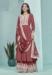 Picture of Comely Georgette Indian Red Anarkali Salwar Kameez