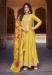 Picture of Shapely Silk Golden Rod Anarkali Salwar Kameez