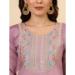 Picture of Amazing Silk Plum Readymade Salwar Kameez