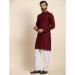 Picture of Pleasing Rayon Maroon Kurtas