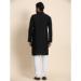 Picture of Fine Rayon Black Kurtas