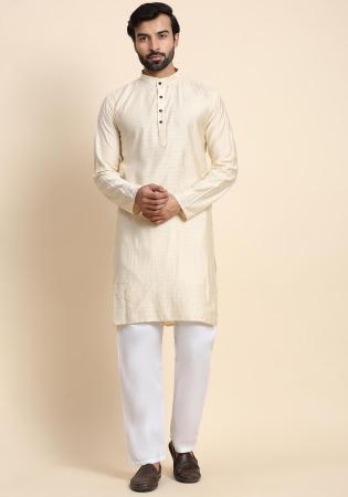 Picture of Splendid Rayon Beige Kurtas