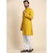 Picture of Elegant Rayon Golden Rod Kurtas