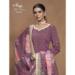 Picture of Lovely Silk Dim Gray Straight Cut Salwar Kameez