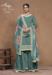 Picture of Graceful Silk Cadet Blue Straight Cut Salwar Kameez