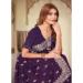 Picture of Beauteous Georgette Purple Saree