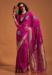 Picture of Magnificent Satin & Silk Medium Violet Red Saree