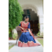 Picture of Comely Rayon Steel Blue Lehenga Choli