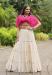 Picture of Enticing Cotton Off White Lehenga Choli