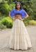 Picture of Appealing Cotton Tan Lehenga Choli