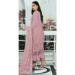 Picture of Georgette Rosy Brown Straight Cut Salwar Kameez