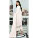 Picture of Well Formed Georgette White Straight Cut Salwar Kameez