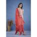 Picture of Lovely Cotton Tan Readymade Salwar Kameez