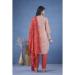 Picture of Lovely Cotton Tan Readymade Salwar Kameez