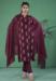 Picture of Pretty Silk Maroon Readymade Salwar Kameez