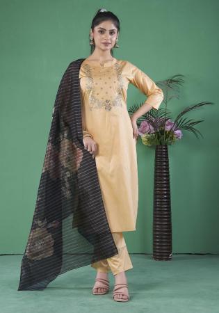 Picture of Excellent Silk Burly Wood Readymade Salwar Kameez