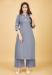 Picture of Magnificent Cotton Light Slate Grey Kurtis & Tunic