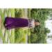 Picture of Well Formed Georgette Purple Readymade Gown