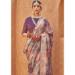 Picture of Delightful Silk Rosy Brown Saree