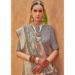 Picture of Shapely Silk Grey Saree