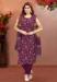 Picture of Nice Silk Brown Readymade Salwar Kameez