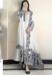 Picture of Elegant Georgette Off White Anarkali Salwar Kameez