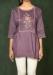 Picture of Alluring Chiffon Plum Kurtis & Tunic