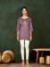 Picture of Alluring Chiffon Plum Kurtis & Tunic