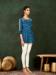 Picture of Stunning Chiffon Midnight Blue Kurtis & Tunic