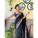 Picture of Resplendent Silk Black Saree