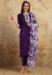 Picture of Chiffon Midnight Blue Readymade Salwar Kameez